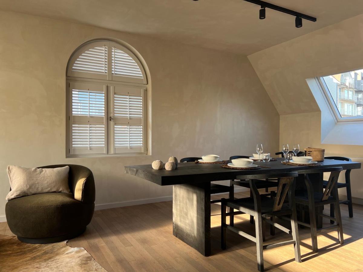 Apartamento Luxe Duplex Met Prive Parking Knokke-Heist Exterior foto