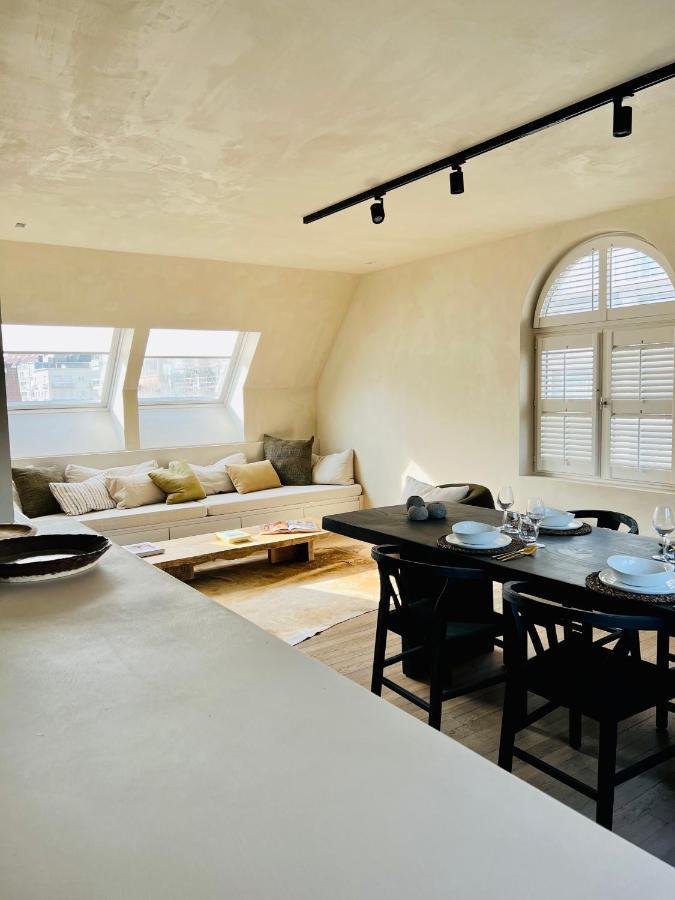 Apartamento Luxe Duplex Met Prive Parking Knokke-Heist Exterior foto